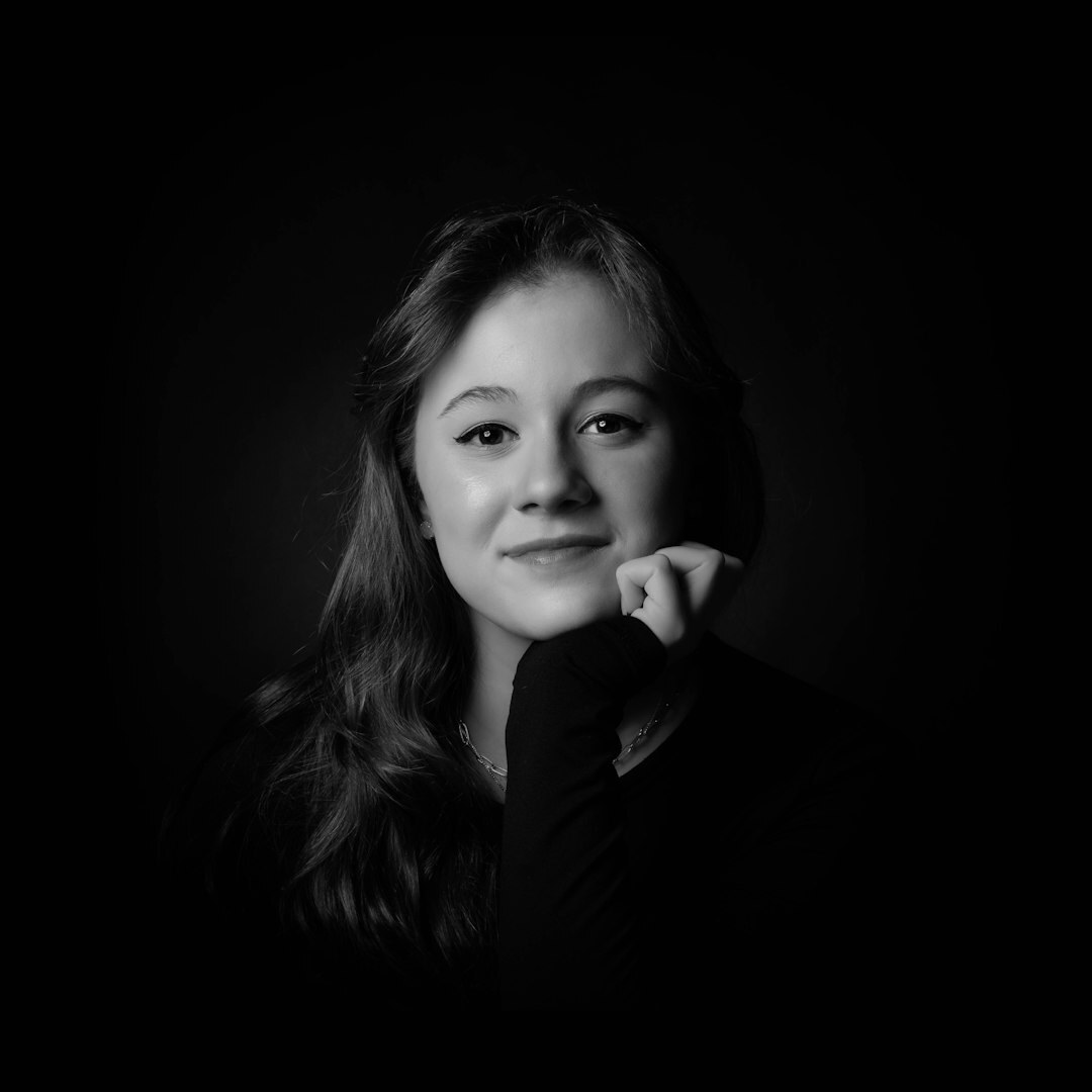 Female broadcast systems specialist professional portrait